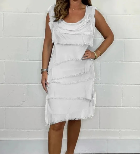 Summer A-Line Mini Dress – Chic, Flowy, and Effortlessly Feminine