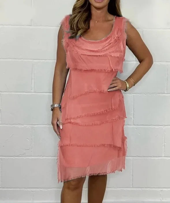Summer A-Line Mini Dress – Chic, Flowy, and Effortlessly Feminine